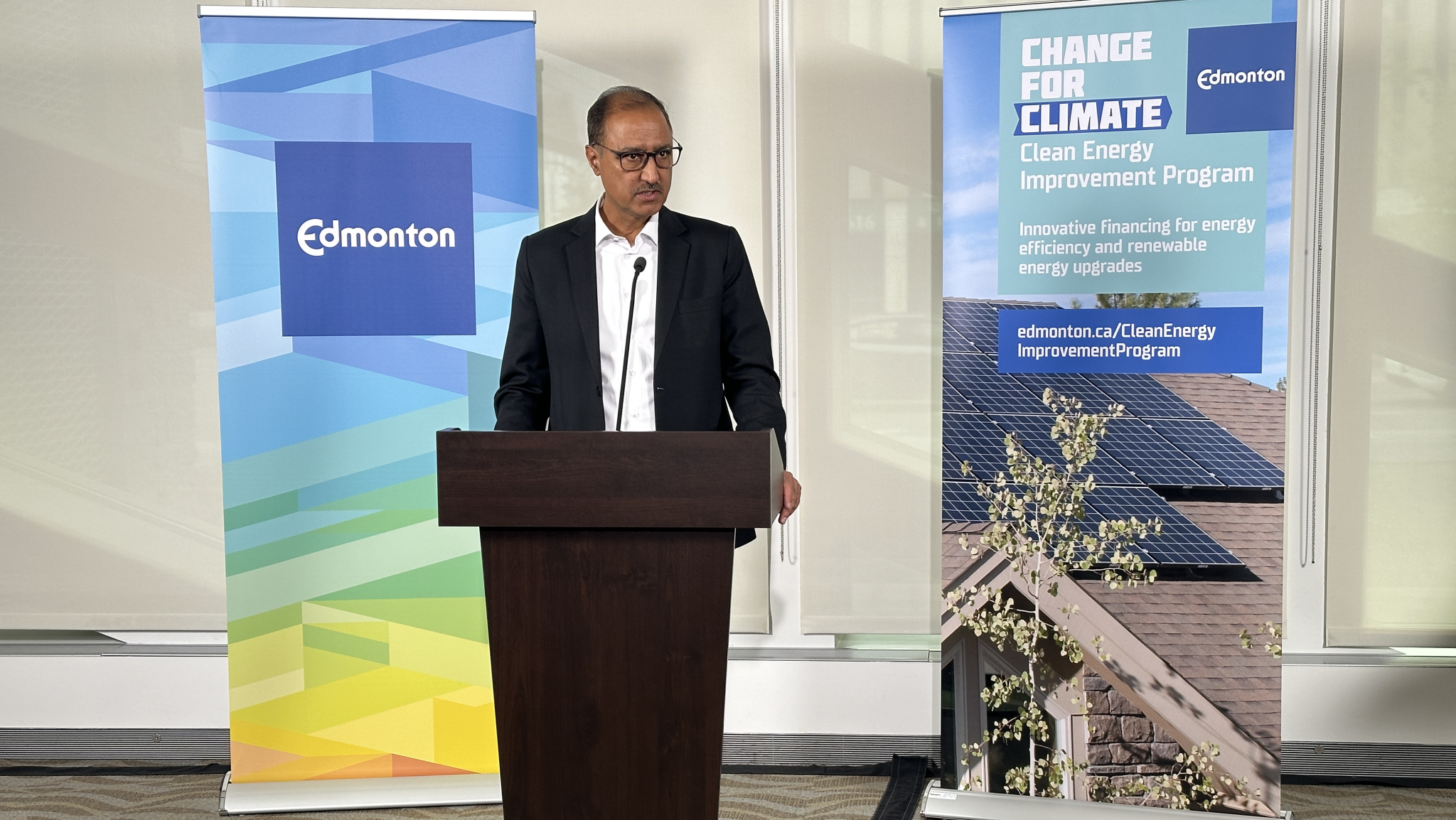 Sohi calls 13% tax increase ‘unacceptable’ as Edmonton announces clean energy program